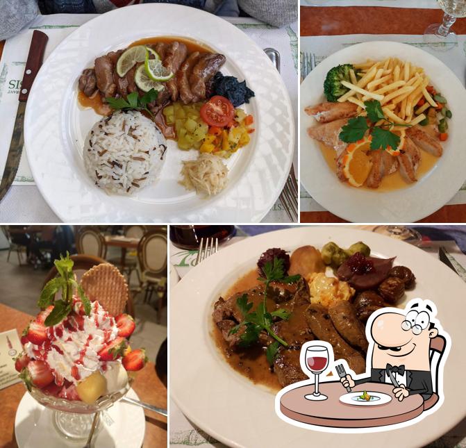 Platti al Restaurant l'Oasis