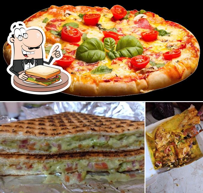 Grilled cheese sandwich at Banjos, Indira Nagar
