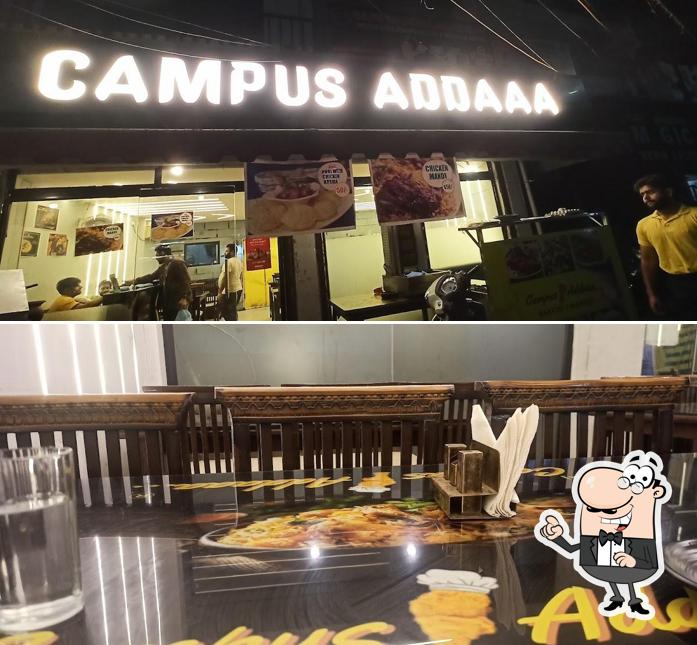 The interior of Campus Adda