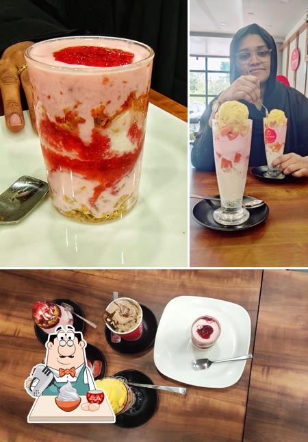 FRUITBAE serves a variety of sweet dishes