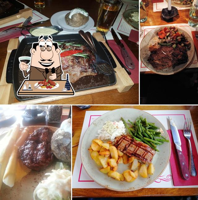 Escados Steakhouse GmbH sert des repas à base de viande