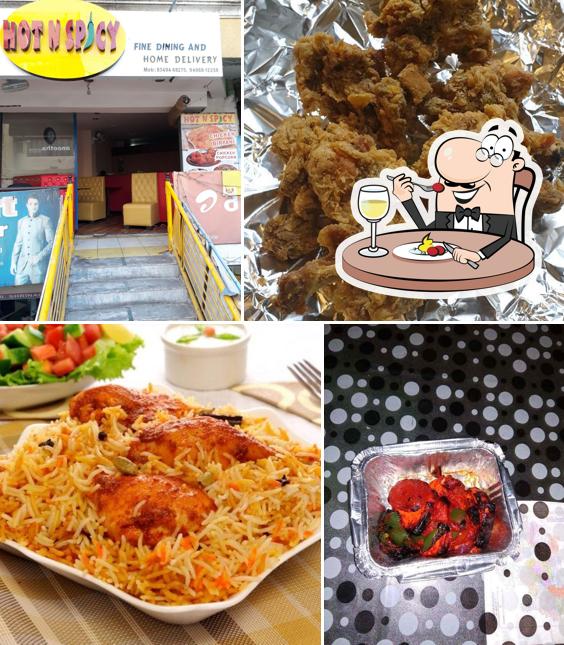 Food at Hot N Spicy