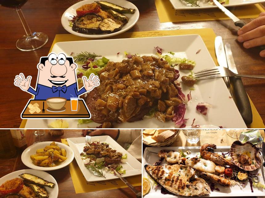 Platti al Osteria Moriconi