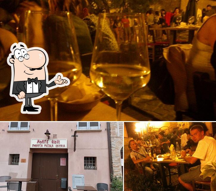 Gli interni di Enoteca Monte Giove