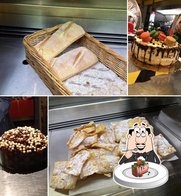 Torta al cioccolato al The Crown Lounge Bar Pasticceria Gelateria