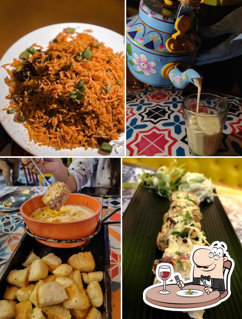 Food at Angrezi Dhaba