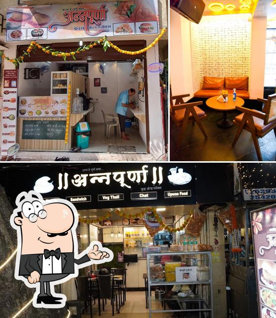 The interior of Annapurna Food and Snacks