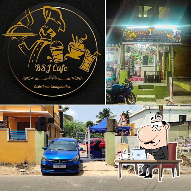The interior of BSJ Cafe