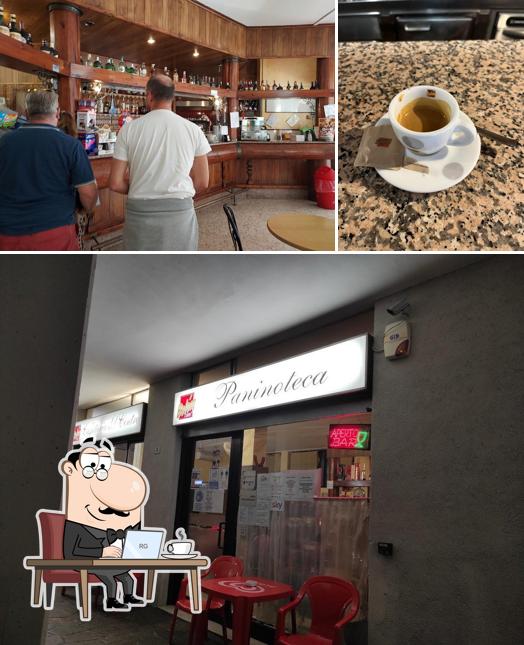 Dai un’occhiata alla foto che raffigura la interni e cibo di Caffetteria Del Centro