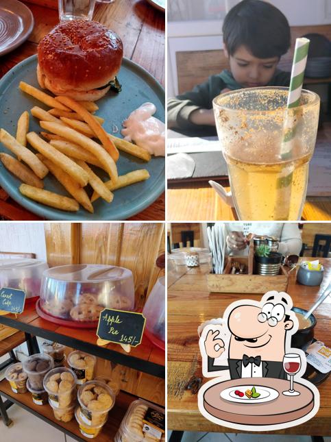 Food at Chirping Tales Cafe