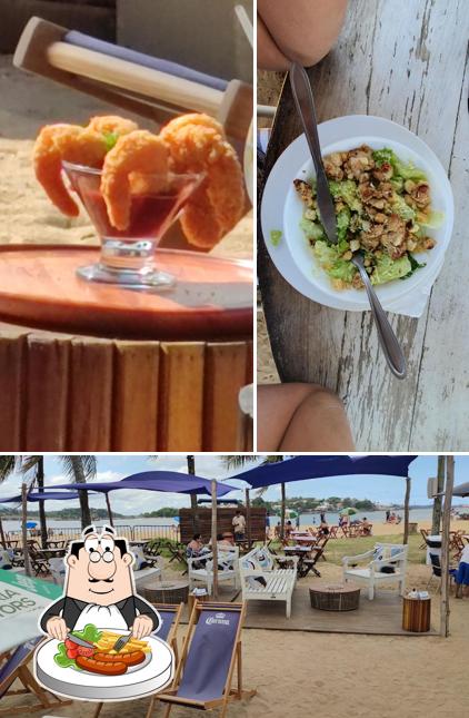 Platos en Épico Beach Bar