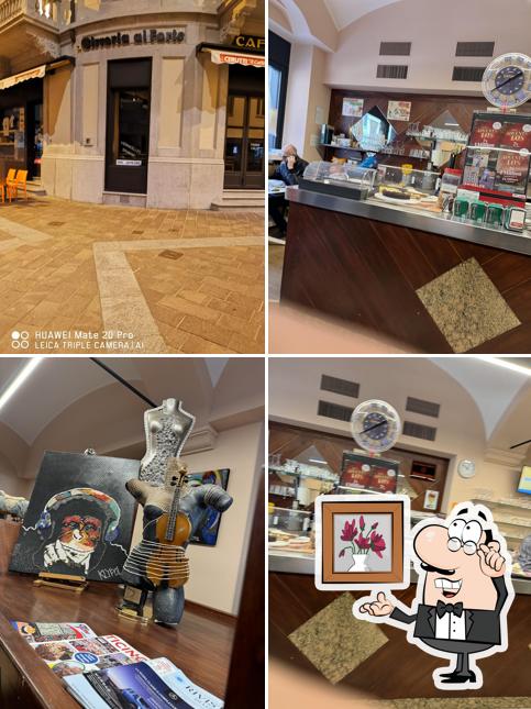 Dai un’occhiata alla immagine che mostra la interni e bevanda di Ristorante Birreria al Forte