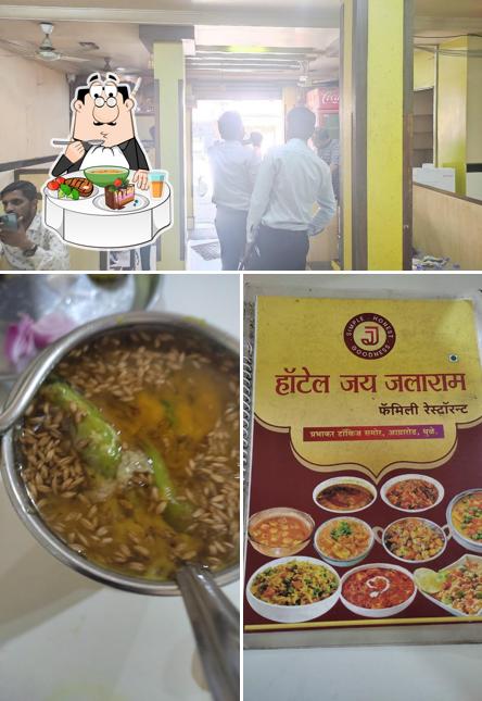 Hot and sour soup at Hotel Jai Jalaram