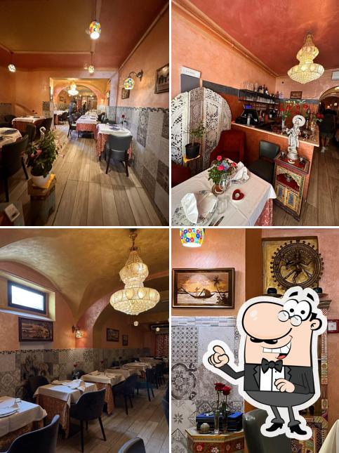 Gli interni di Indian Palace Ristorante indiano a Firenze