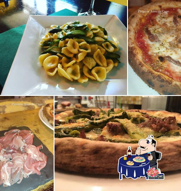 Sashimi al PIZZERIA ASSO DE COPE