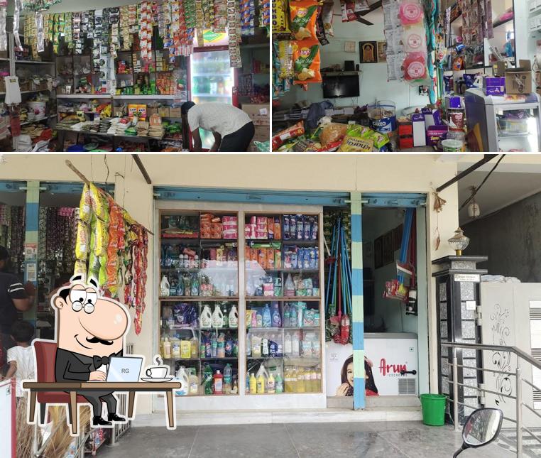 Check out how Surabhi food court looks inside