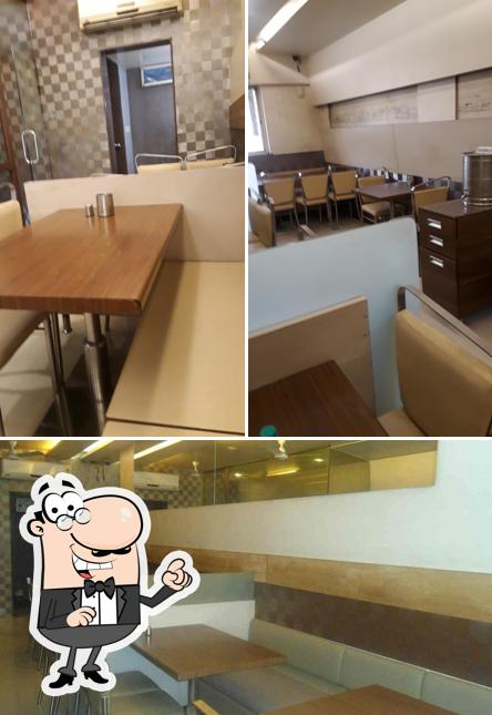 The interior of Tiranga Camp Veg & Nonveg Restaurant