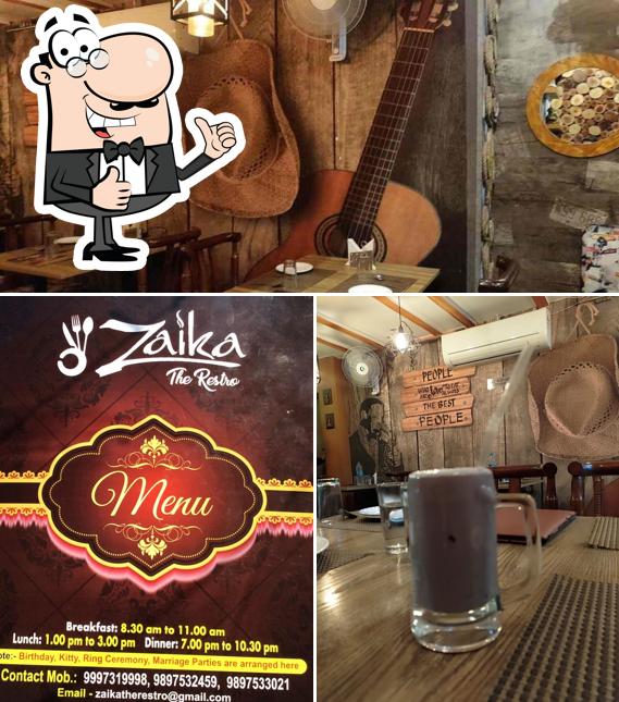 See this pic of Zaika The Restro