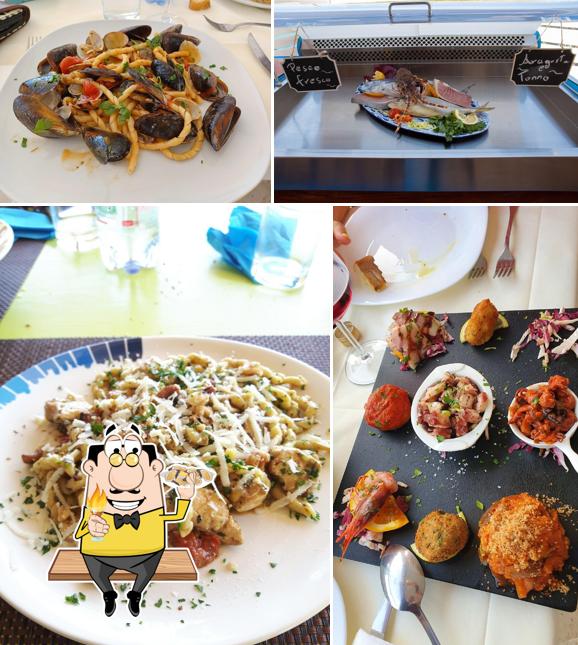 Goditi i sapori della cucina di mare a Ristorante Bar Arcobaleno