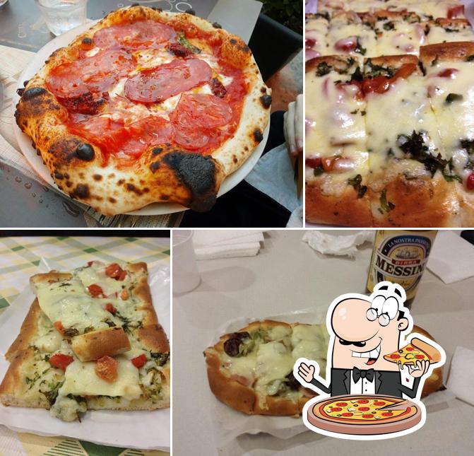 Ordina tra le svariate varianti di pizza