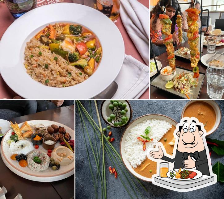Food at Shalom / Laidback Cafe GK-1