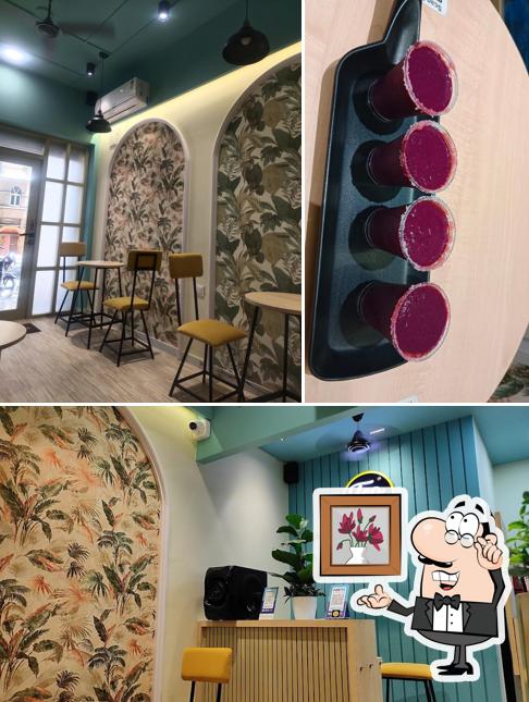 The interior of Tea Max Cafe Anand - Best cafe in Vidyanagar