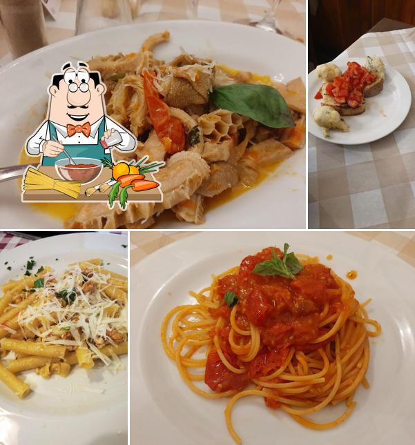 Spaghetti alla bolognese al Antica Trattoria da Rosetta