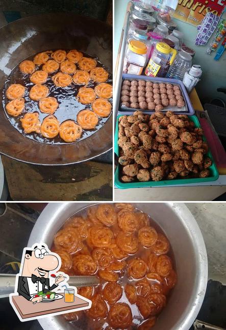 Food at Rubini Tea Stall