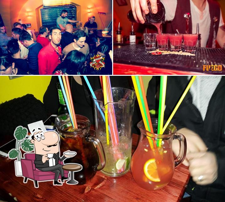 Dai un’occhiata alla foto che presenta la interni e bevanda di Fuego - The Hottest Latino Club