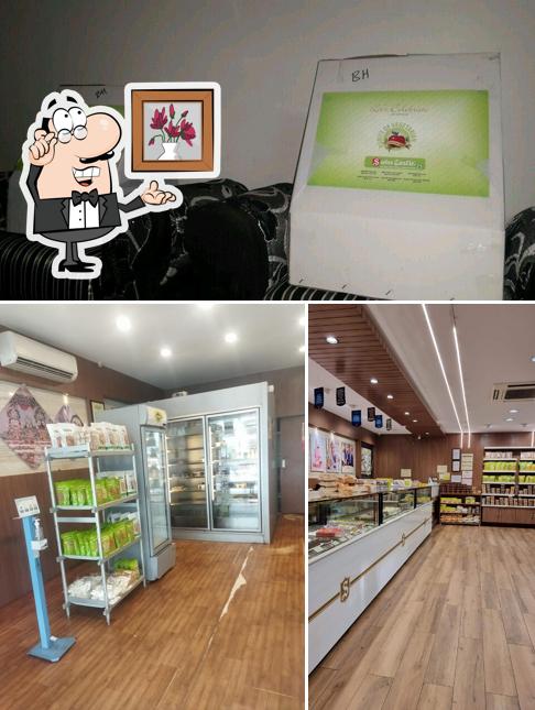 Check out how Swiss Castle Bakery, Banjarahills looks inside