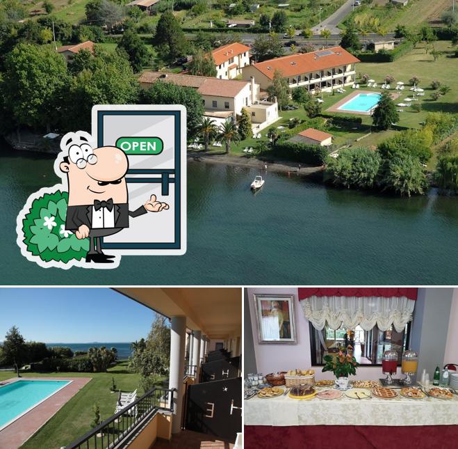 Tra le diverse cose da Hotel Eden si possono trovare la esterno e cibo
