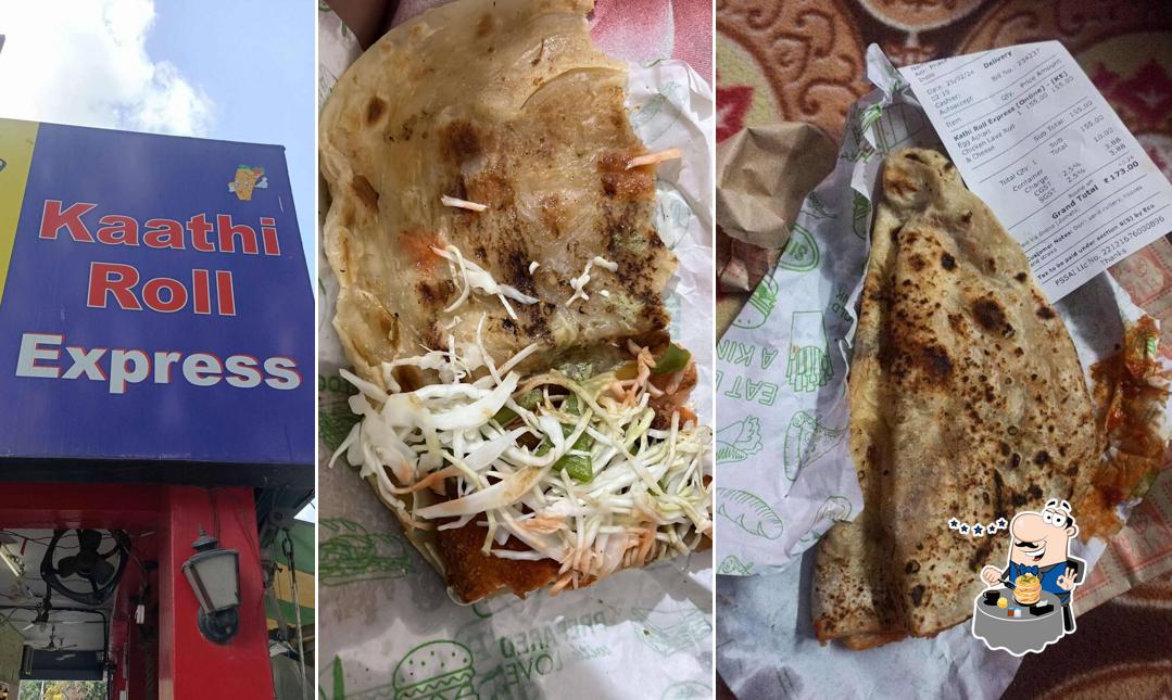 Meals at Kathi Roll Express