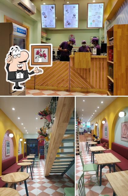 The interior of London Bubble Co