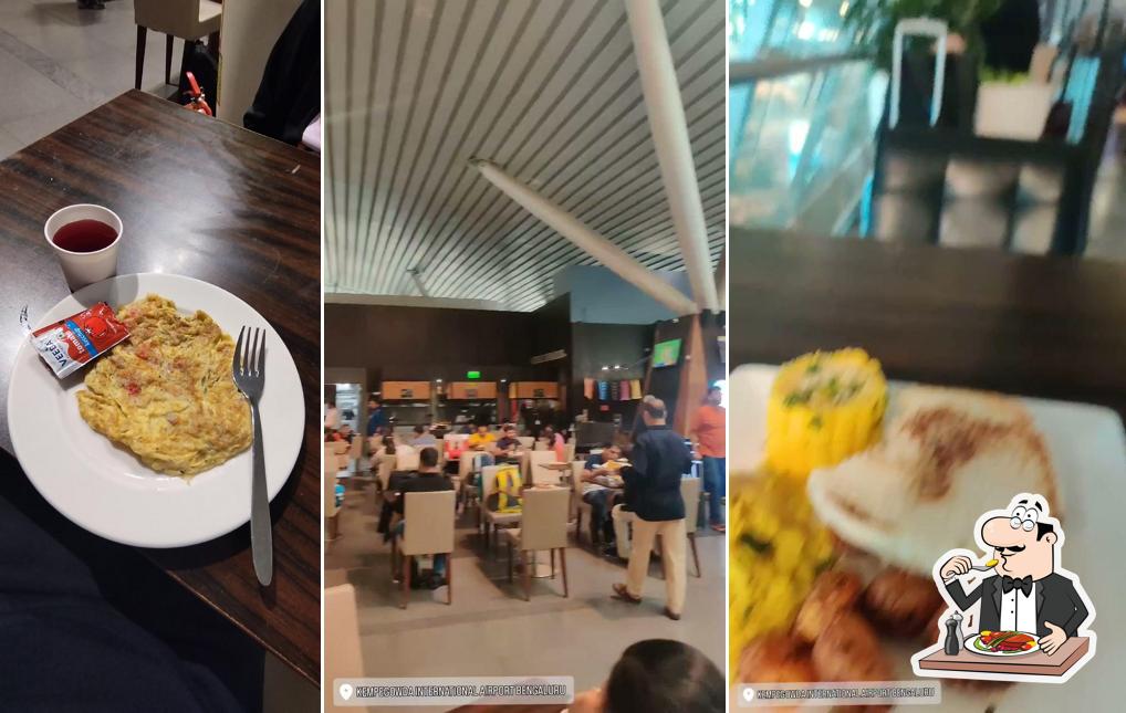 Meals at Master Card Lounge