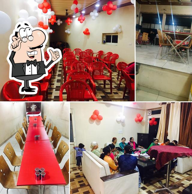 The interior of Modi Family Restaurant
