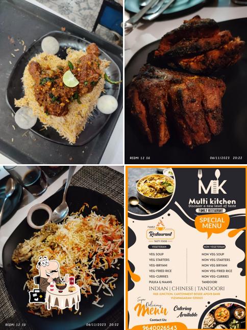 Food at Multi Kitchen Restaurant