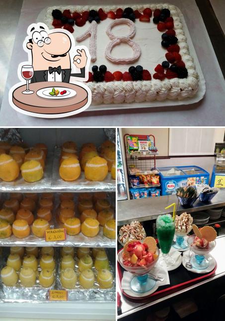 Cibo al Gelateria I Delfini