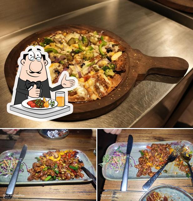 Food at Lazzy Frog - Lounge Bar