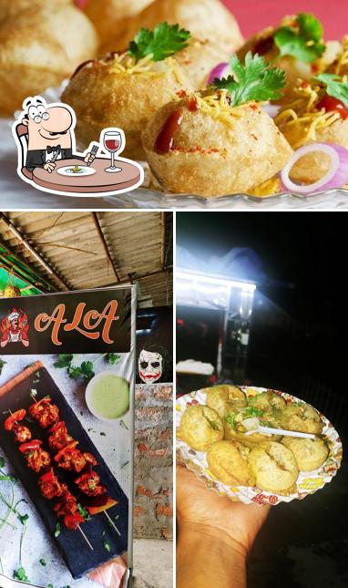 Food at ALA BBQ AND SANDWICHE