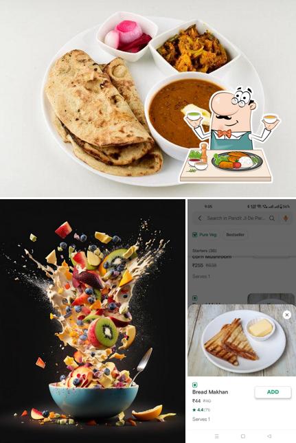 Food at Honey's hygienic food