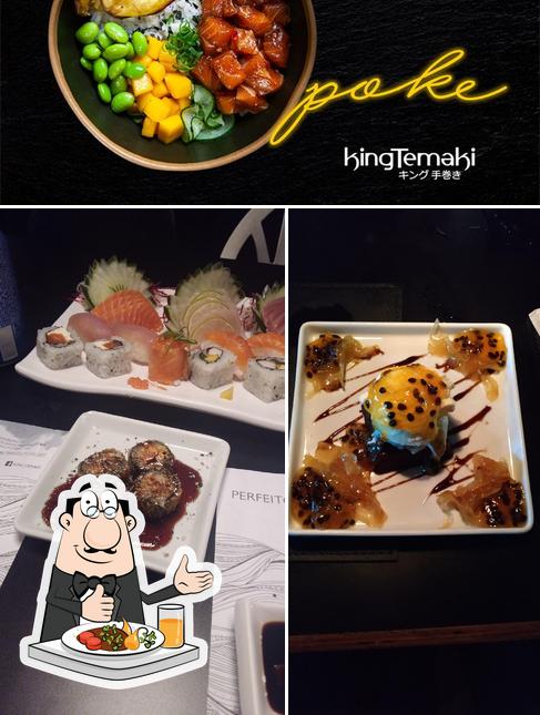 Comida em King Temaki