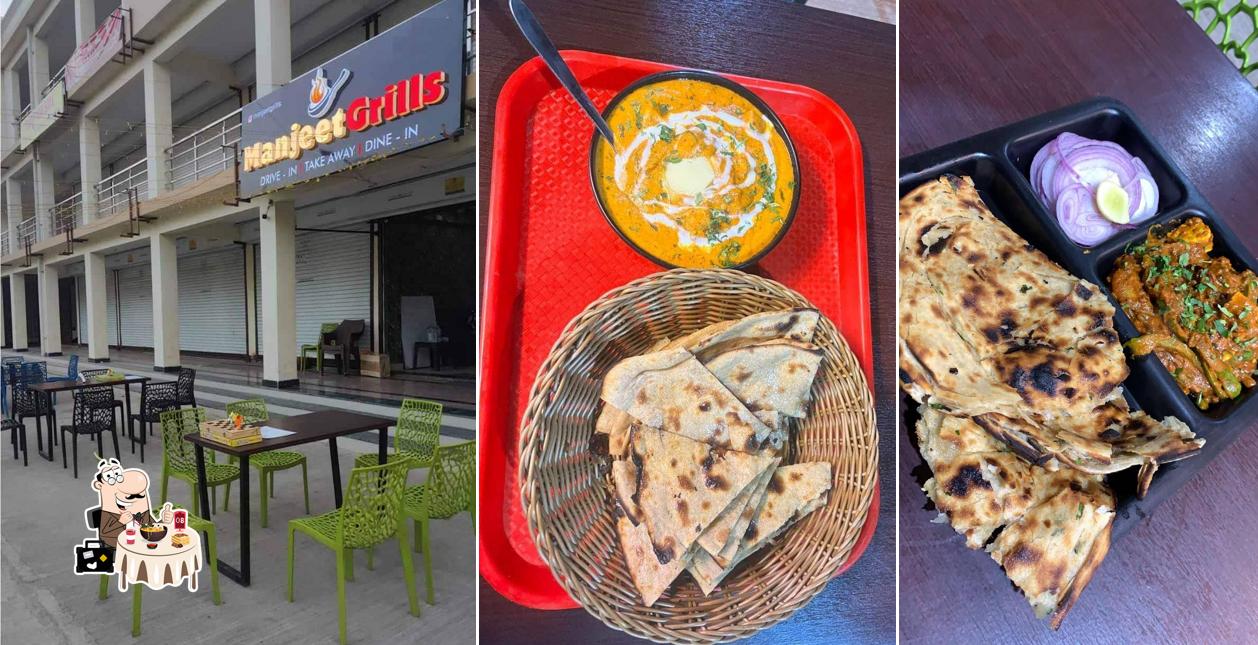 Meals at Manjeet Grills