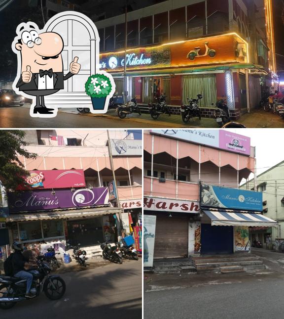 The exterior of Manu's Kitchen