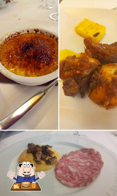 Creme brulee al Ristorante L'Infinito