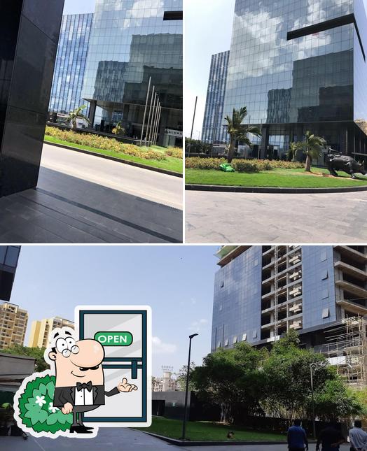 The exterior of Subway WTC Kharadi