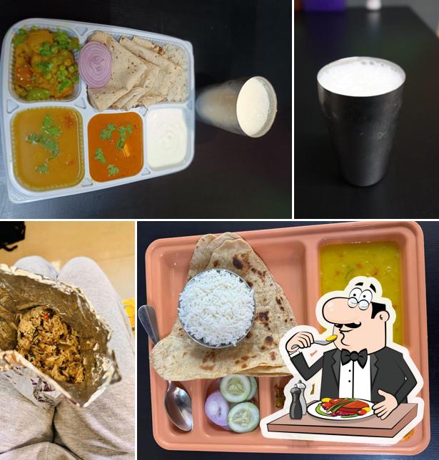 Food at Sri Balaji Mess