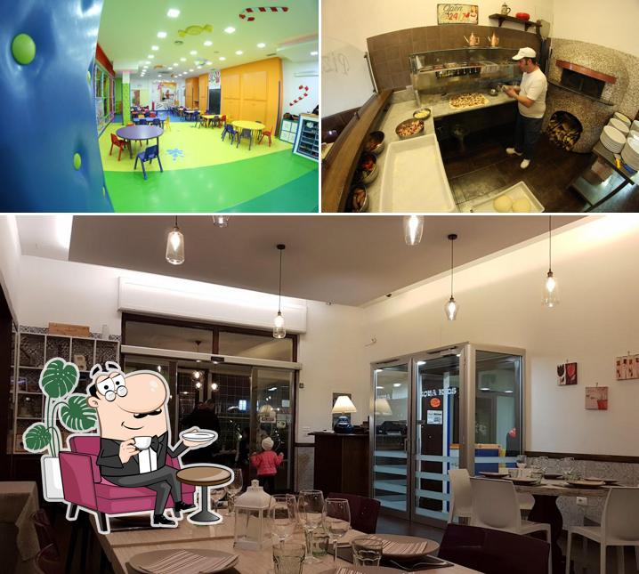 Dai un'occhiata agli interni di Ristorante Pizzeria con animazione Per Bambini a Quarto - La Cucina Birichina