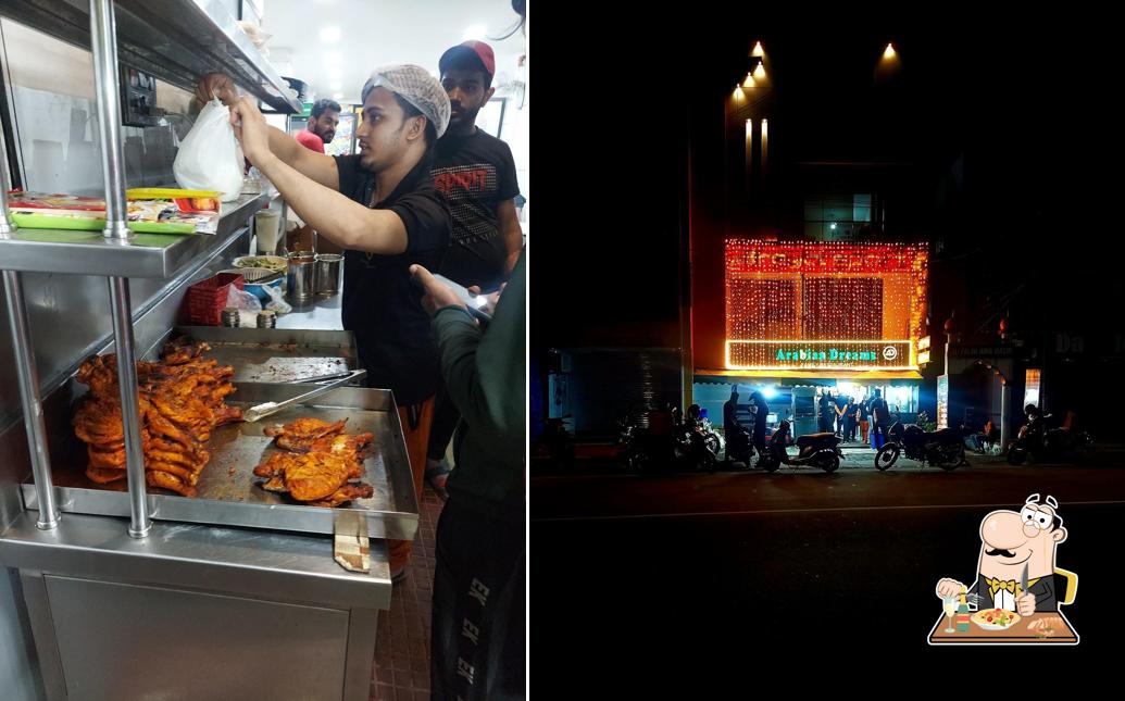 Food at Arabian Treat