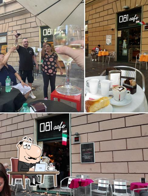Gli interni di 081 Cafè