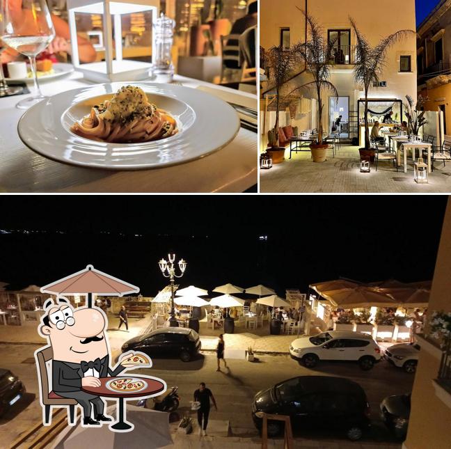 Goditi la vista dagli esterni di AMU Fish Restaurant & Store